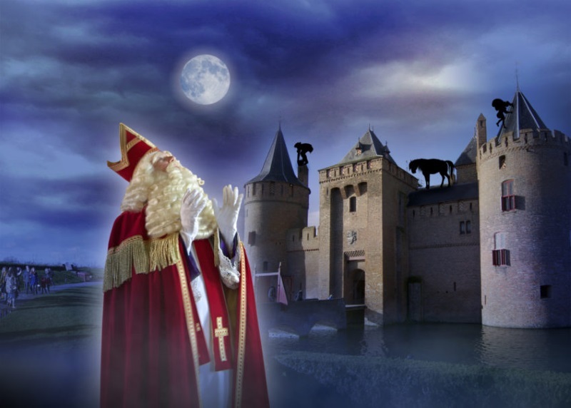 Bezoek de Sint en zijn pieten in Kasteel Huis Bergh