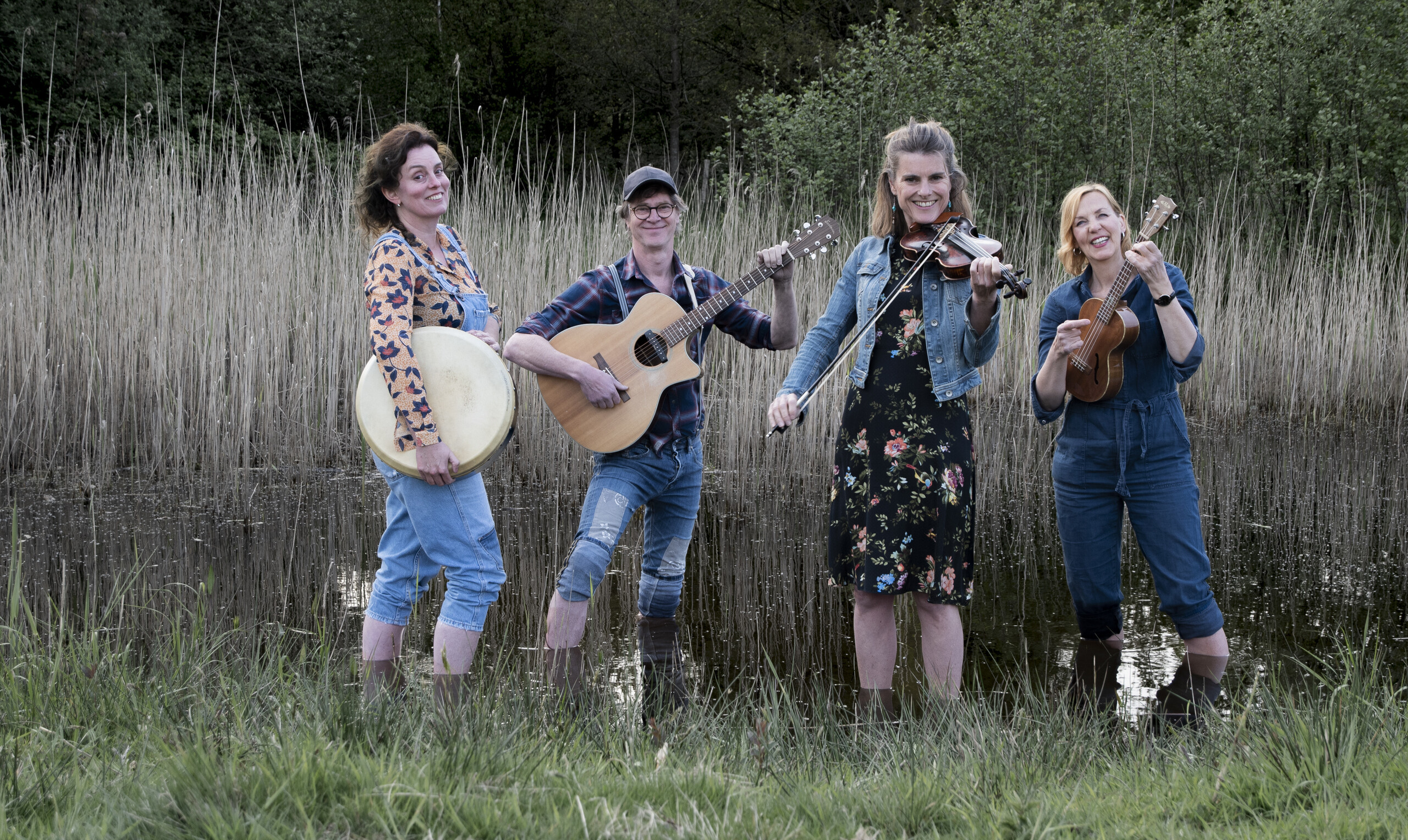 Americanaband Creep'In in Natuurtheater Zeddam