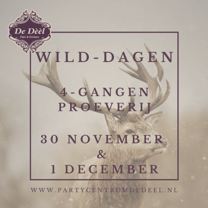 Partycentrum De Dèèl - Wild-dagen 2025